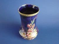 Large Maling Blue Lustre 'Gladioli' Vase c1936 (Sold)