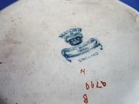 Large Mason's Patent Ironstone China Coloured 'Blue Pheasant' Pattern Hydra Jug c1890 (Sold)