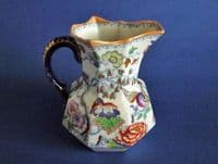 Large Mason's Patent Ironstone China 'Flying Bird' Pattern Hydra Jug c1880 (Sold)