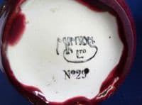 Large Minton Secessionist No.29 Sol-fleur Bottle Vase c1910