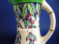 Large Royal Doulton Rare 'Berries' Series Art Deco Jug D5537 c1939