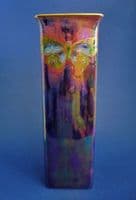 Large Shelley 'Rich Butterfly' Lustre Ware Vase by Walter Slater c1920