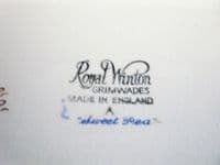 Large Vintage Royal Winton 'Sweet Pea' Sandwich Tray c1945