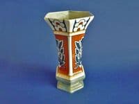 Large Wood and Sons Bursley Ware 'Bagdad' Vase by Frederick Rhead c1920