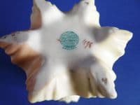 Locke's Worcester Porcelain 'Peacock' Blush Ivory Vase c1900 (Sold)