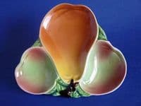 Lovely Carlton Ware Apple and Pear Trefoil Dish c1955