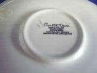 Lovely Carlton Ware Green 'Primula' Trio c1939