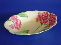 Lovely Carlton Ware Pink 'Hydrangea' Dish