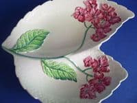 Lovely Carlton Ware Pink 'Hydrangea' Double Dish (Sold)