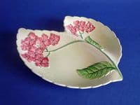 Lovely Carlton Ware Pink 'Hydrangea' Double Dish (Sold)
