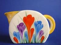 Lovely Clarice Cliff Autumn 'Crocus' Bon Jour Jug c1935 (Sold)