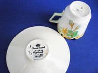 Lovely Crown Ducal 'Linden' Coffee Cup and Saucer c1935 #1 (Sold)