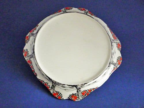 Lovely Crown Ducal 'Orange Tree' Teapot Stand c1928 (Sold)