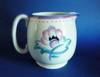 Lovely Gray's Pottery Art Deco Floral Jug c1930