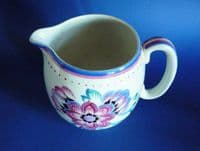 Lovely Gray's Pottery Art Deco Floral Jug c1930