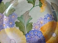 Lovely Gray's Pottery Art Deco Floral Wall Plate c1938