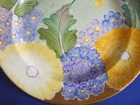 Lovely Gray's Pottery Art Deco Floral Wall Plate c1938