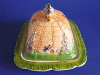 Lovely Grimwades Royal Winton 'Beehive' Cheese Dish c1936 (Sold)
