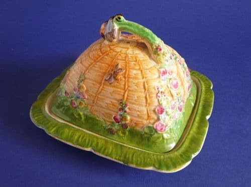 Lovely Grimwades Royal Winton 'Beehive' Cheese Dish c1936 (Sold)