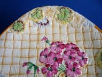 Lovely Grimwades Royal Winton 'Gera' Pink Geranium Plate c1934 (Sold)