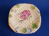 Lovely Grimwades Royal Winton 'Gera' Pink Geranium Plate c1934 (Sold)