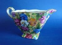 Lovely Grimwades Royal Winton 'Sweet Pea' Chintz Ascot Jug c1936
