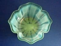 Lovely James Powell Opalescent Vaseline Glass Bowl c1890 (Sold)