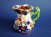 Lovely Mason's Patent Ironstone China 'Japan Basket' Jug c1830