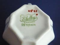 Lovely Shelley Queen Anne 'Blue Iris' Pattern 11561 Trio c1928 (Sold)