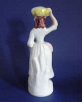 Lovely Victorian Staffordshire Pottery Figure 'Laundry Girl' c1870