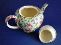 Lovely Vintage Royal Winton 'Old Cottage Chintz' Alban Teapot c1945 (Sold)
