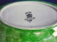 Maling Green Lustre 'Lace Border' Pattern 6328 Oval Dish c1936