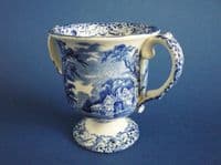Mason's Patent Ironstone China 'Woodland' Loving Cup c1880