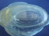 Medium Burtles, Tate and Company (Manchester) Opalescent Pressed Glass Swan c1885 (Sold)