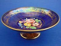 Miniature Minton Blue Lustre Comport c1920