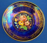 Miniature Minton Blue Lustre Comport c1920