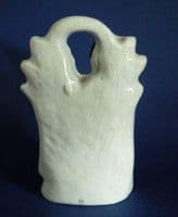 Miniature Staffordshire Pottery Arbor of a Seated Scottish Couple c1860