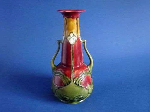 Minton Secessionist No.8 Twin Handled Vase Shape 3738 c1905