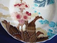 Minton Secessionist Ware 'Candelabra Primula' Plate c1904 (Sold)
