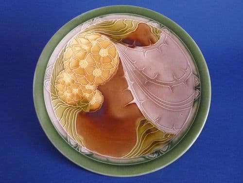 Minton Secessionist Ware 'Wild Rose' Plate c1914
