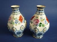 Pair of Keeling and Co 'Clifford' Losol Ware Vases c1910