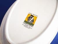 Pretty Gray's Pottery Art Deco Floral Dish c1935