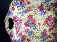 Pretty Grimwades Royal Winton 'Mayfair' Chintz Art Deco Dish c1951