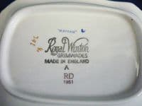 Pretty Grimwades Royal Winton 'Mayfair' Chintz Art Deco Dish c1951