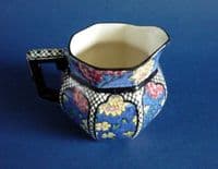 Pretty Royal Doulton 'Persian Anemone' Series Art Deco Octagon Jug c1920
