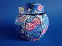 Pretty Royal Doulton 'Persian Anemone' Series Art Deco Octagon Jug c1920