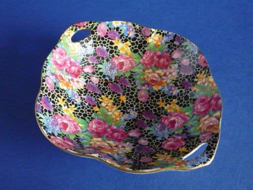 Pretty Royal Winton 'Hazel' Chintz Dish c1935 (Sold)