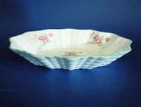 Pretty Shelley Fine Bone China 'Pink Roses' Dish c1945