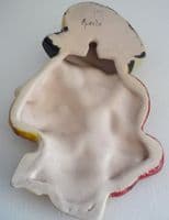 Rare 'Apache' Dance Couple Wall Plaque c1932