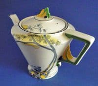 Rare Burleigh Ware 'Pan' Zenith Art Deco Teapot c1930 (Sold)